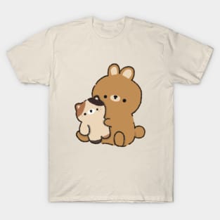 Bunny and cat T-Shirt